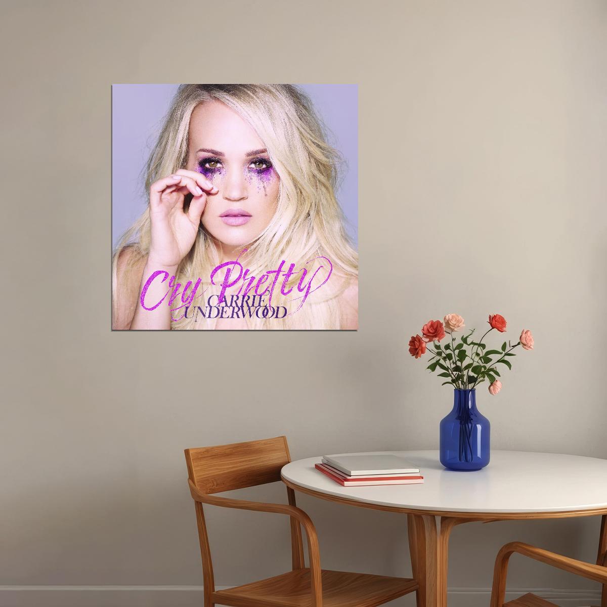 Carrie Underwood Poster Country Music Wall Art Singer-songwriter Print - xonomax