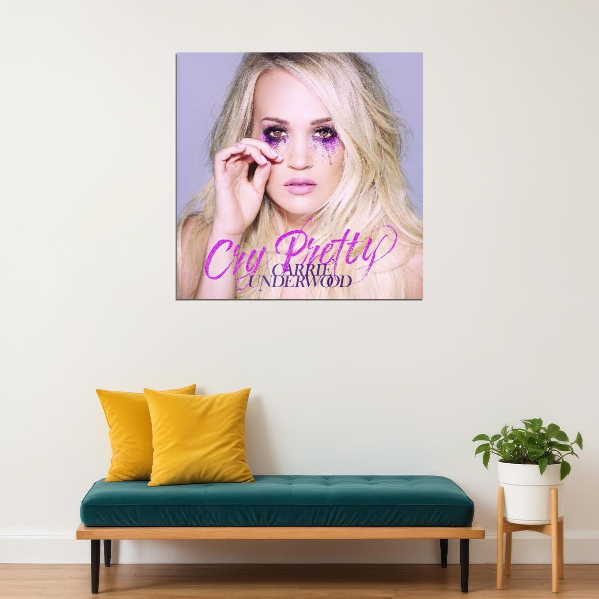 Carrie Underwood Poster Country Music Wall Art Singer-songwriter Print - xonomax