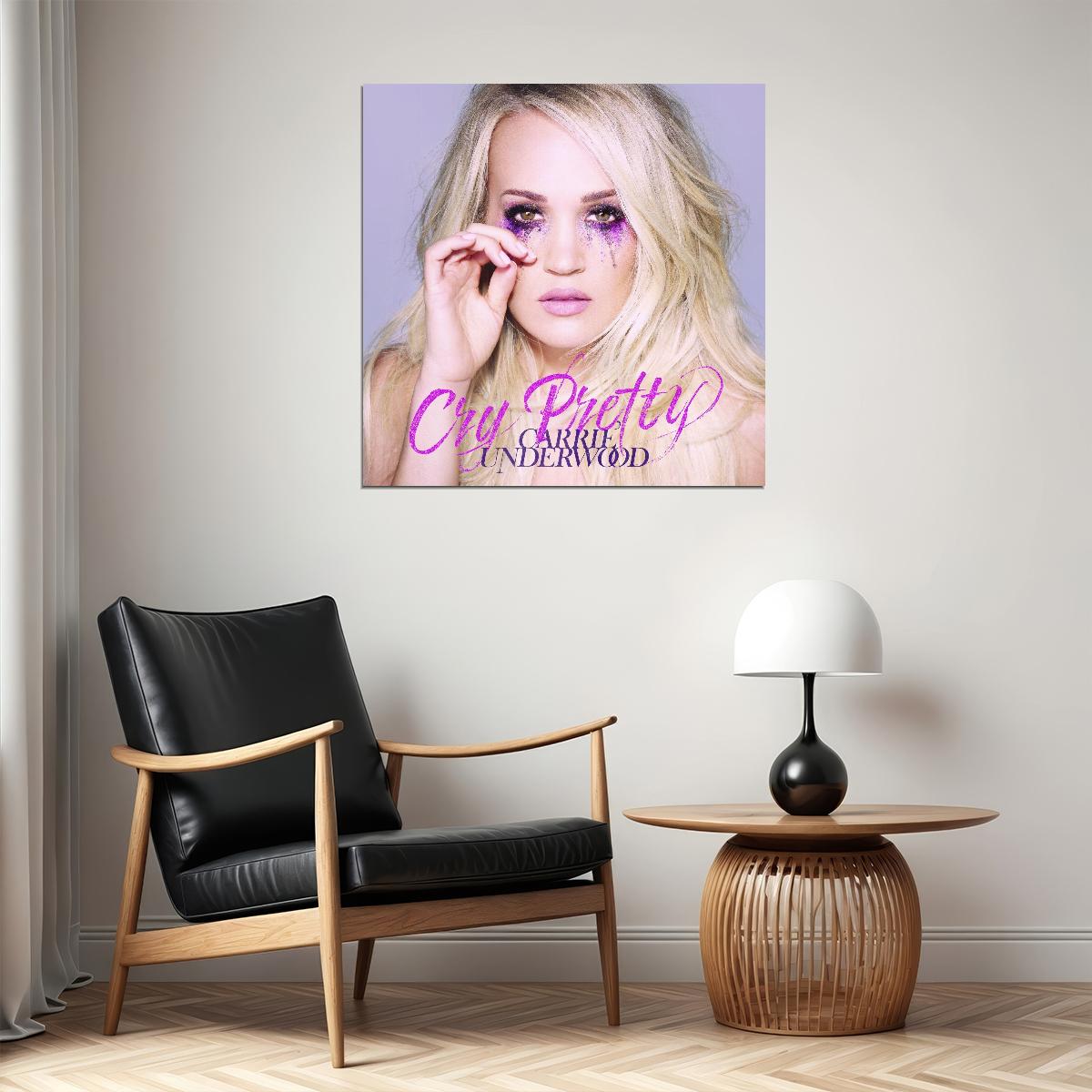 Carrie Underwood Poster Country Music Wall Art Singer-songwriter Print - xonomax