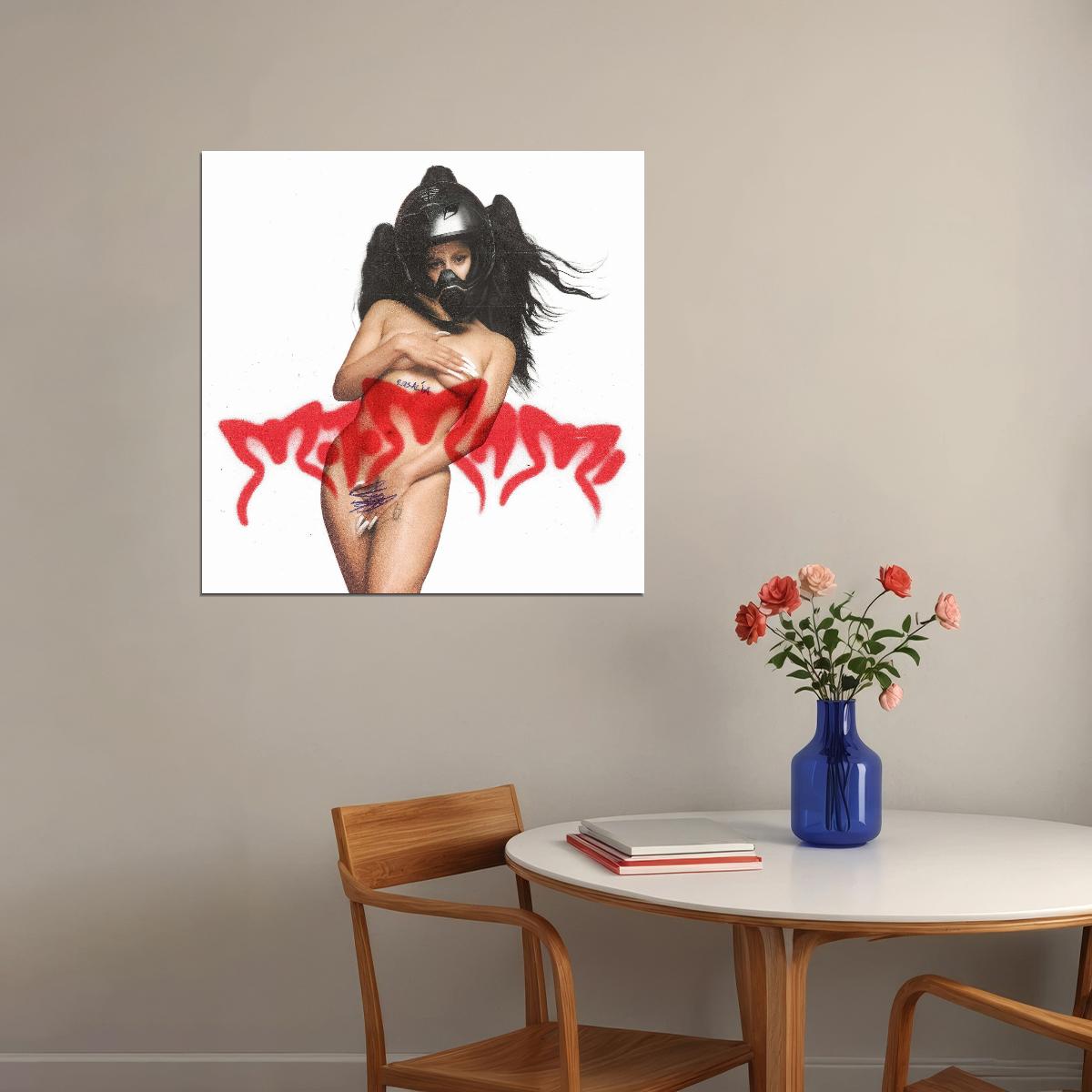 Rosalía Motomami Album Cover Art Reggaeton Music Poster Singer Wall Print - xonomax