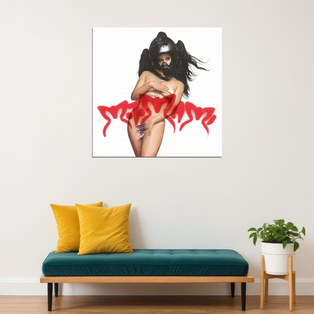 Rosalía Motomami Album Cover Art Reggaeton Music Poster Singer Wall Print - xonomax