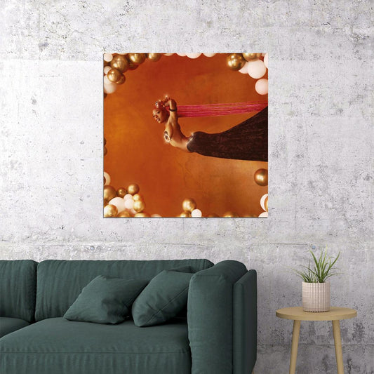 Sudan Archives Natural Brown Album Cover Art Music Poster Iconic Artist Print - xonomax