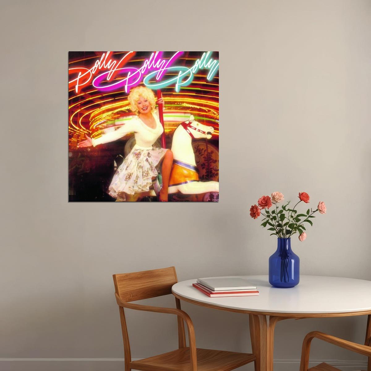 Dolly Parton Poster Country Music Legend Wall Art Singer-songwriter Print - xonomax