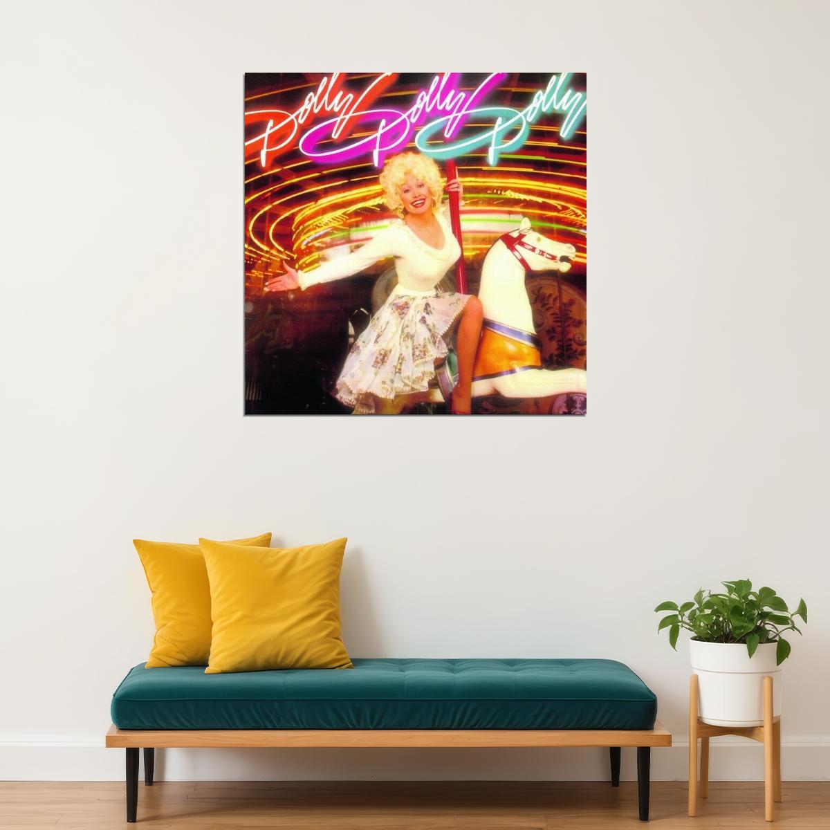Dolly Parton Poster Country Music Legend Wall Art Singer-songwriter Print - xonomax