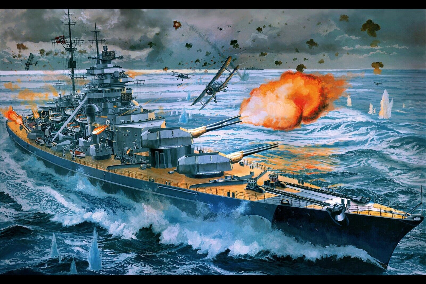 Warships Battleships World Of Warships Video Game Poster - xonomax