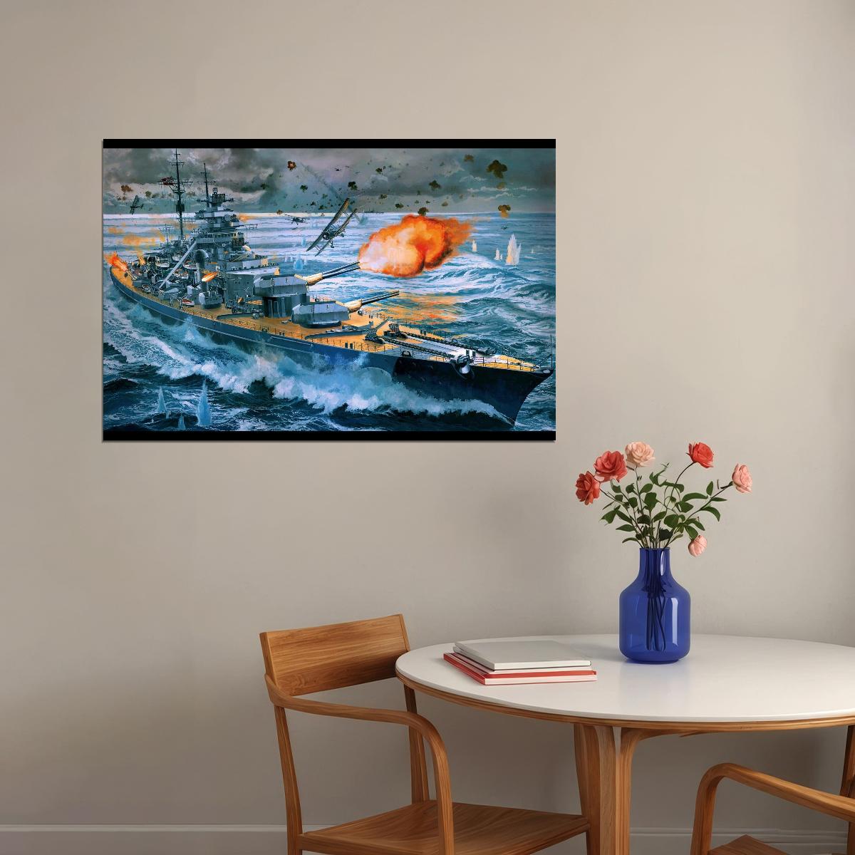 Warships Battleships World Of Warships Video Game Poster - xonomax