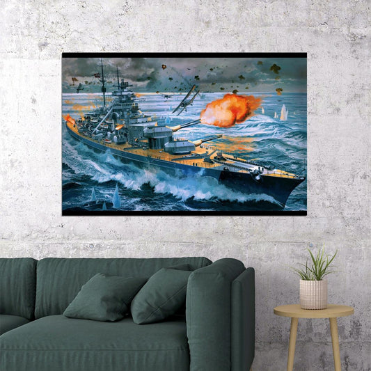 Warships Battleships World Of Warships Video Game Poster - xonomax