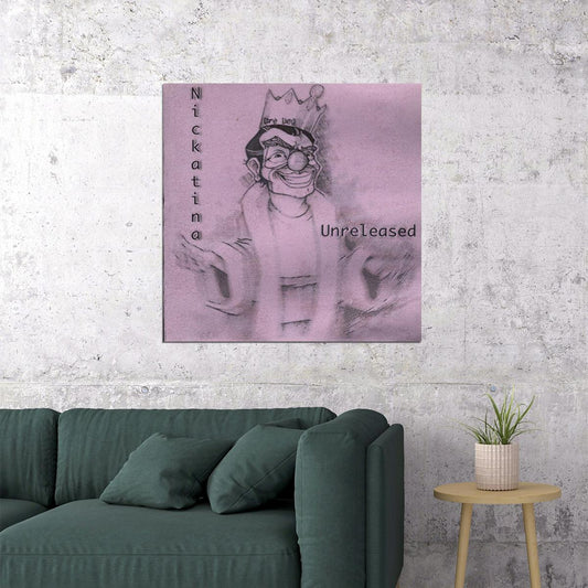 Andre Nickatina Unreleased Album Cover Art Hip-hop Music Poster Rap Artist Music Print - xonomax