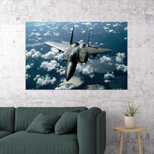 Fighter Jets Poster Military Aircraft Wall Art Aviation Enthusiast Print - xonomax