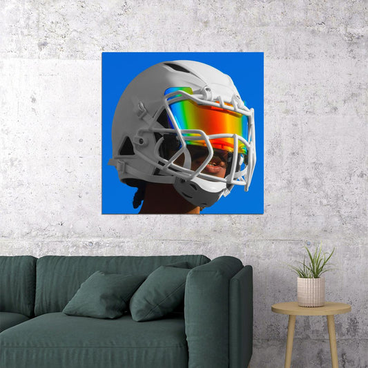 Jean Dawson Pixel Bath Album Cover Art Music Poster Wall Print - xonomax