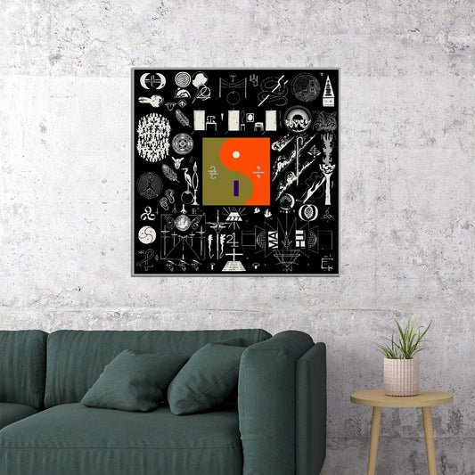 Bon Iver 22 Million Album Cover Art Indie Folk Music Poster Band Music Print - xonomax