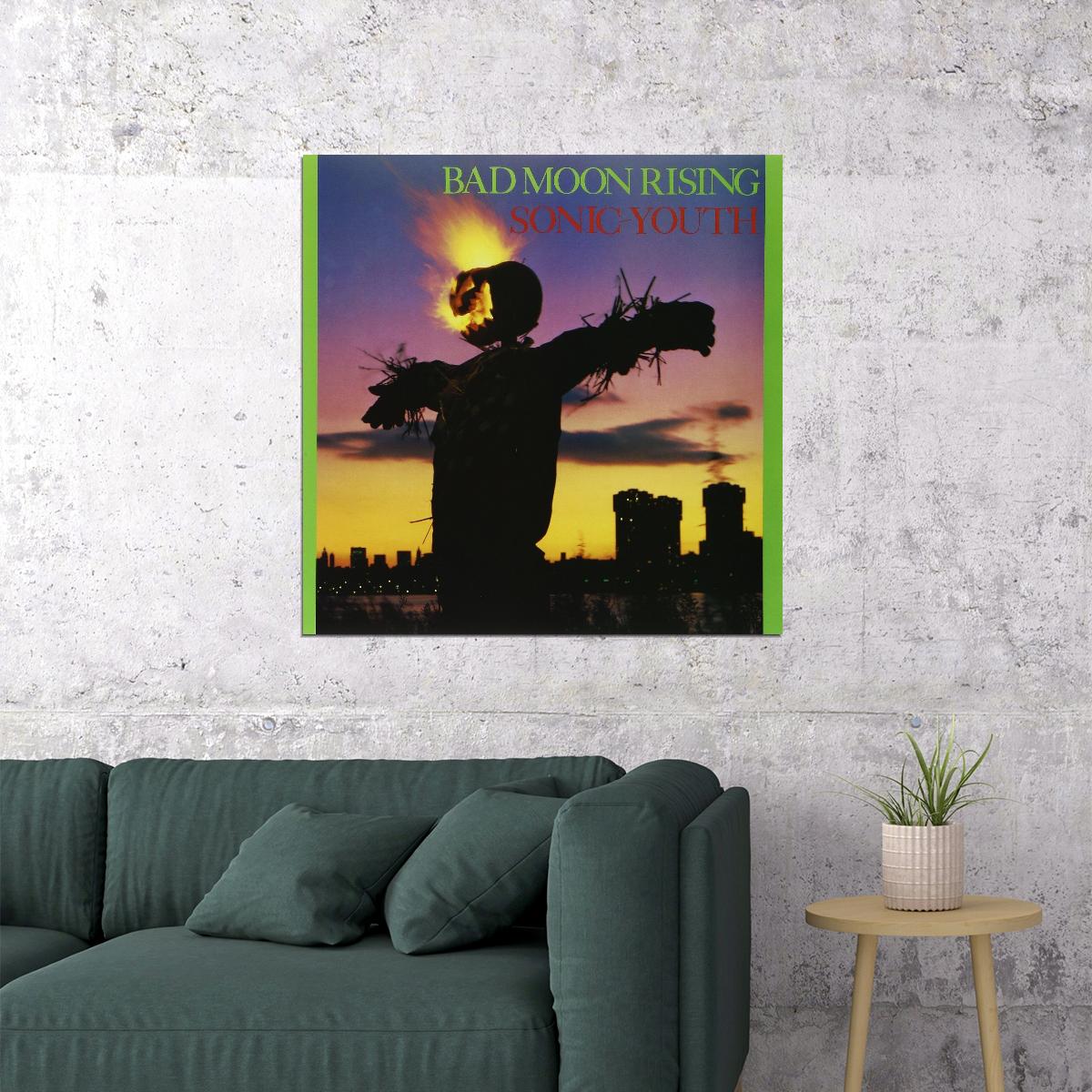 Sonic Youth Album Cover Art Music Poster Iconic Band Print