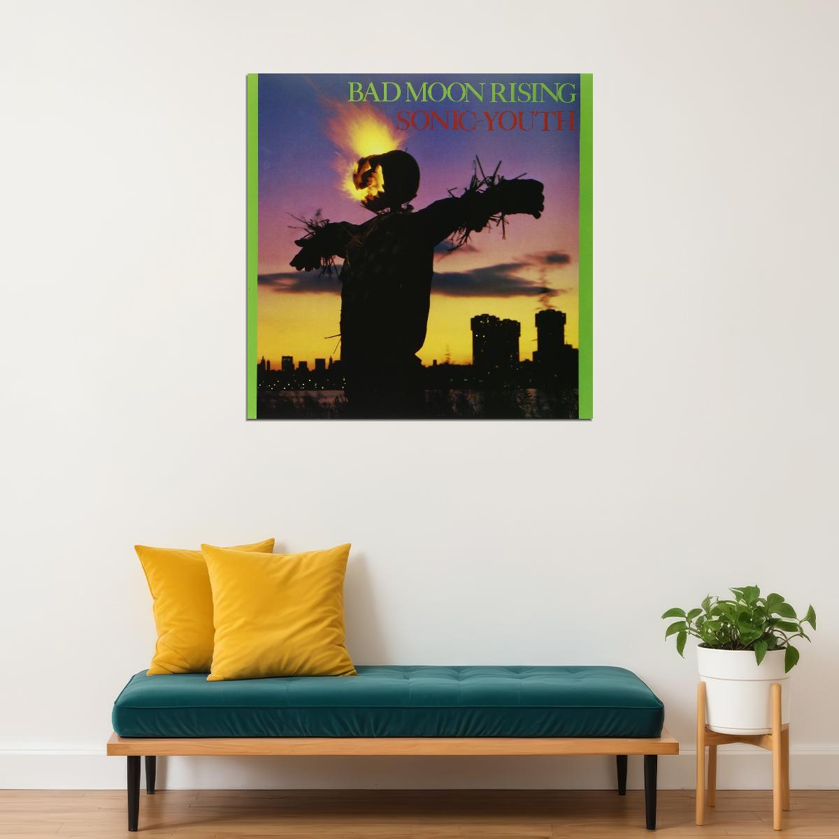 Sonic Youth Album Cover Art Music Poster Iconic Band Print