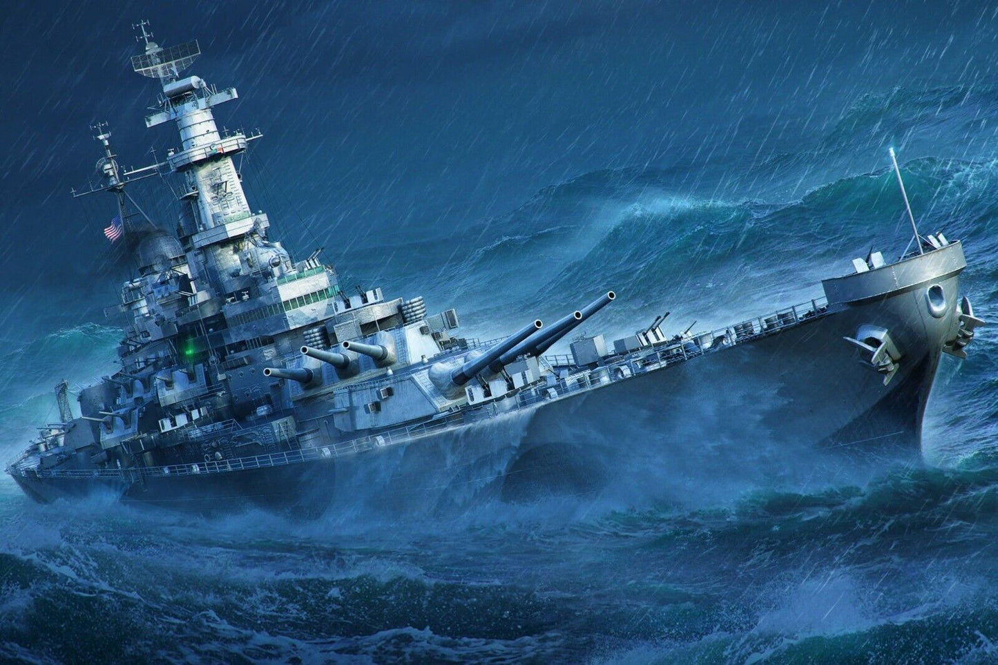 Warships Battleships World Of Warships Video Game Poster - xonomax