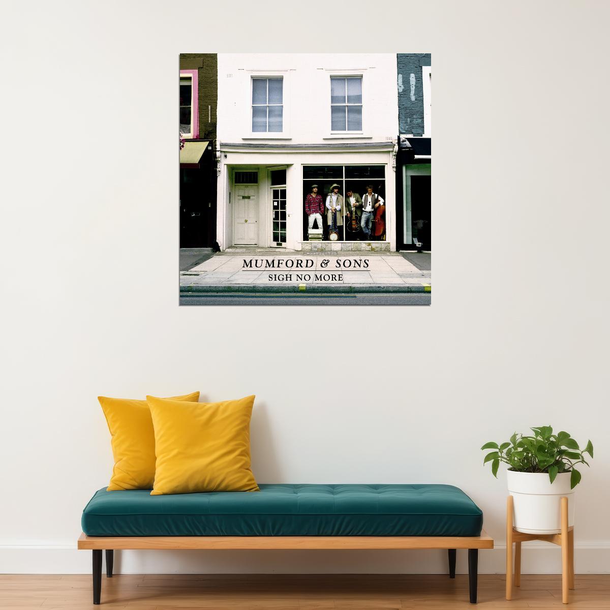 Mumford & Sons Album Cover Art Music Poster Famous Band Wall Print