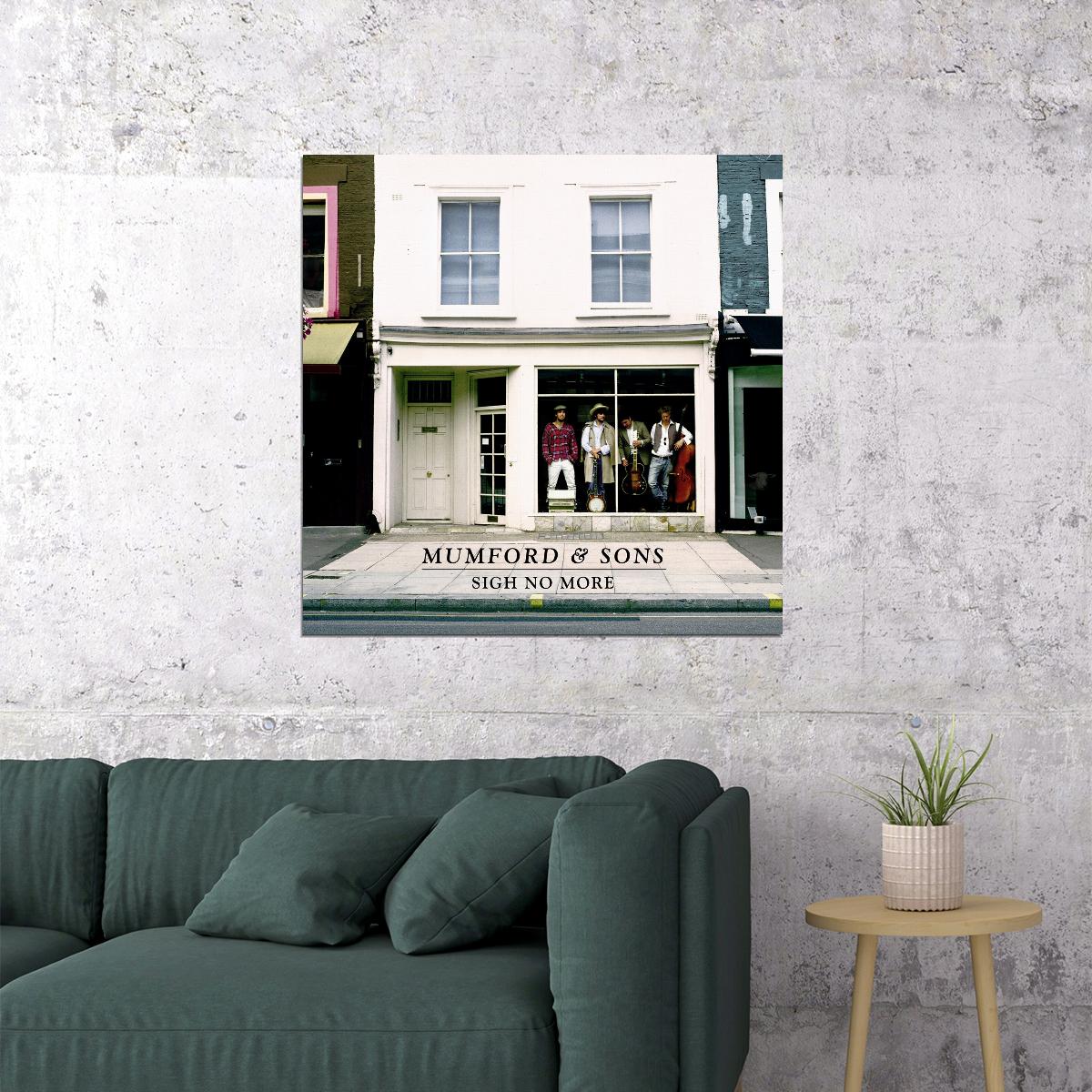 Mumford & Sons Album Cover Art Music Poster Famous Band Wall Print