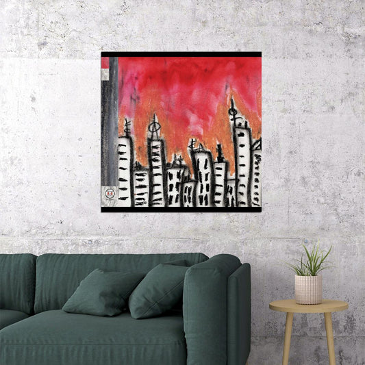 Broken Social Scene Band Poster Indie Rock Music Wall Art Alternative Band Print - xonomax