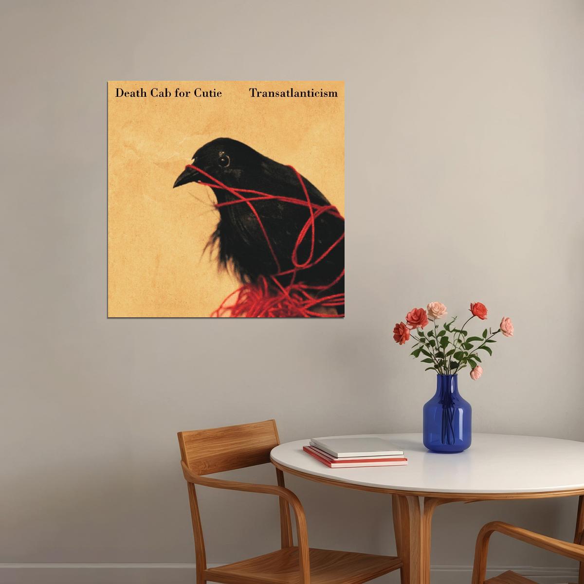 Death Cab For Cutie Band Poster Indie Rock Music Wall Art Alternative Band Print - xonomax