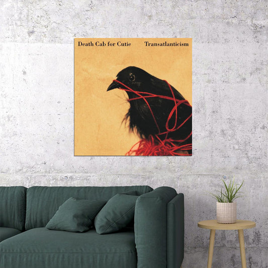 Death Cab For Cutie Band Poster Indie Rock Music Wall Art Alternative Band Print - xonomax