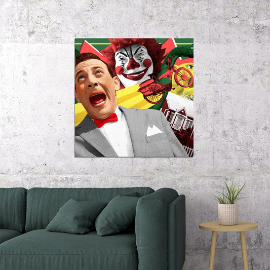 Pee-wee Herman Movie Poster Classic Tv Wall Art - xonomax