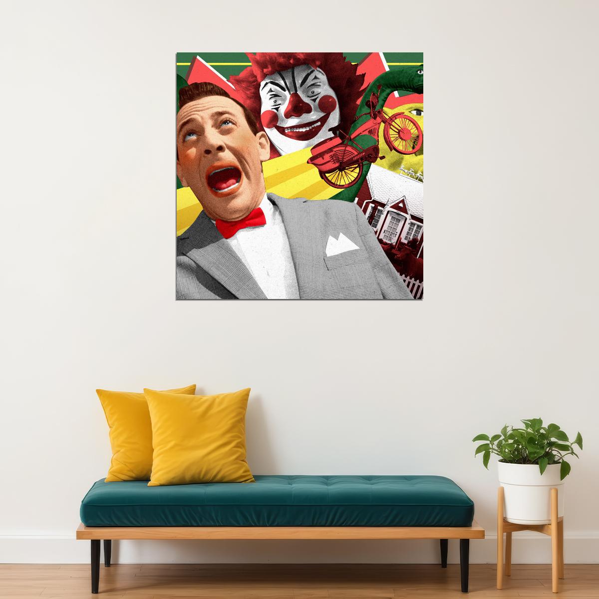 Pee-wee Herman Movie Poster Classic Tv Wall Art - xonomax
