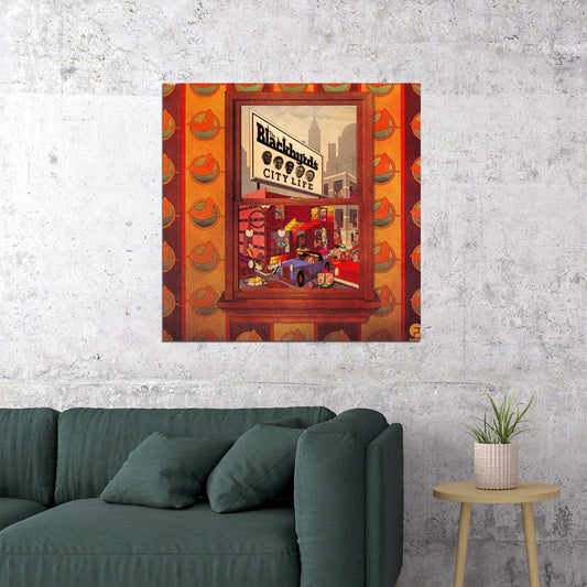 The Blackbyrds Album Cover Art Music Poster Iconic Funk Soul Band Print - xonomax