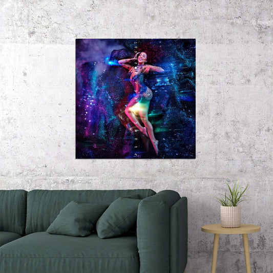 Doja Cat Poster Pop Music Wall Art Singer-songwriter Print - xonomax