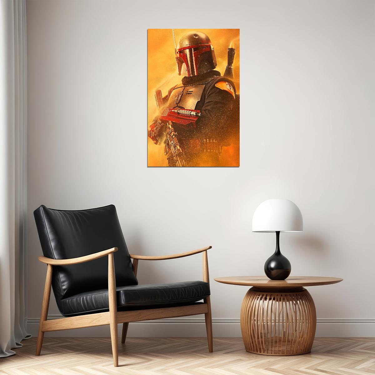 Star Wars Boba Fett Sci-fi Movie Poster - xonomax