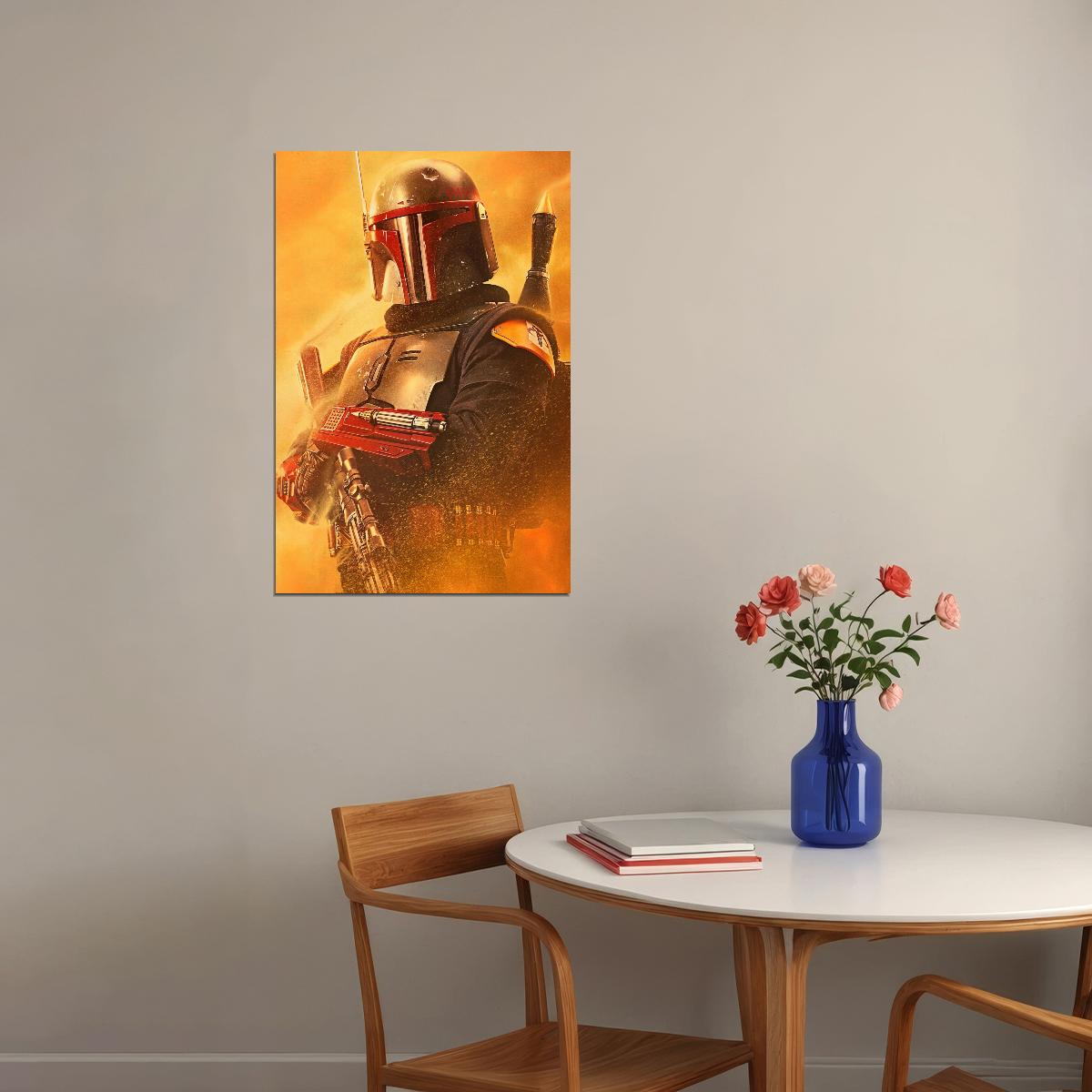 Star Wars Boba Fett Sci-fi Movie Poster - xonomax