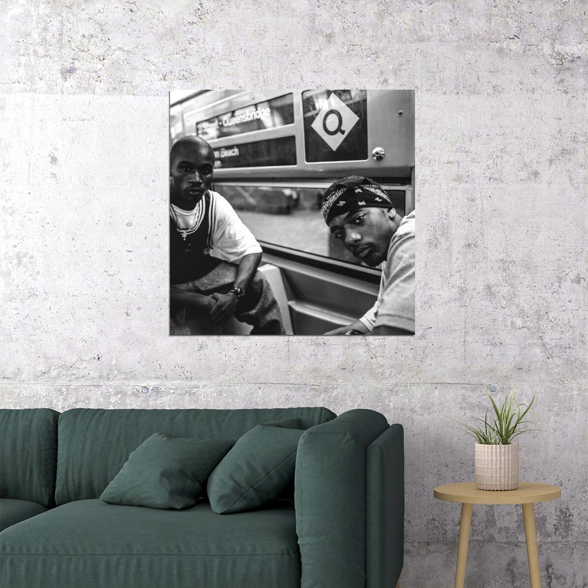 Mobb Deep Prodigy Music Poster Hip-hop Rap Band Wall Print - xonomax