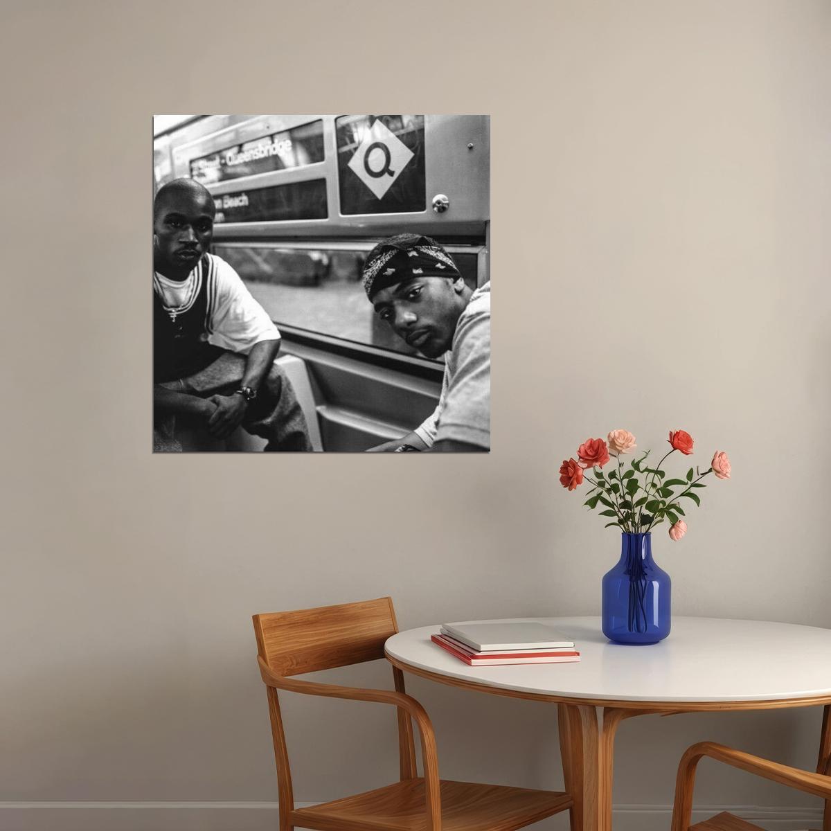 Mobb Deep Prodigy Music Poster Hip-hop Rap Band Wall Print - xonomax