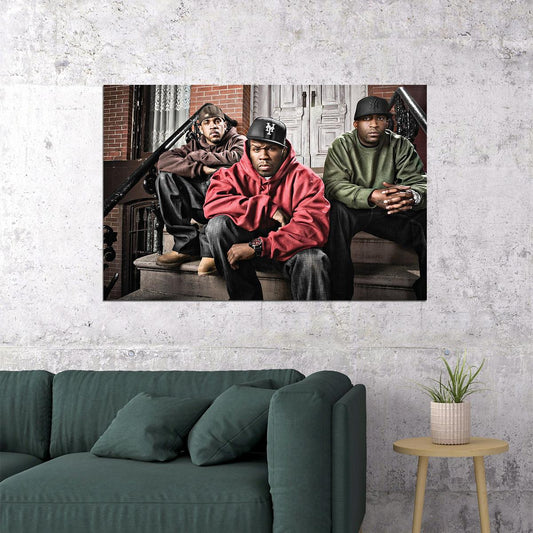 G-unit Poster Hip-hop Music Wall Art Rap Group 50 Cent Lloyd Banks Tony Yayo Print - xonomax