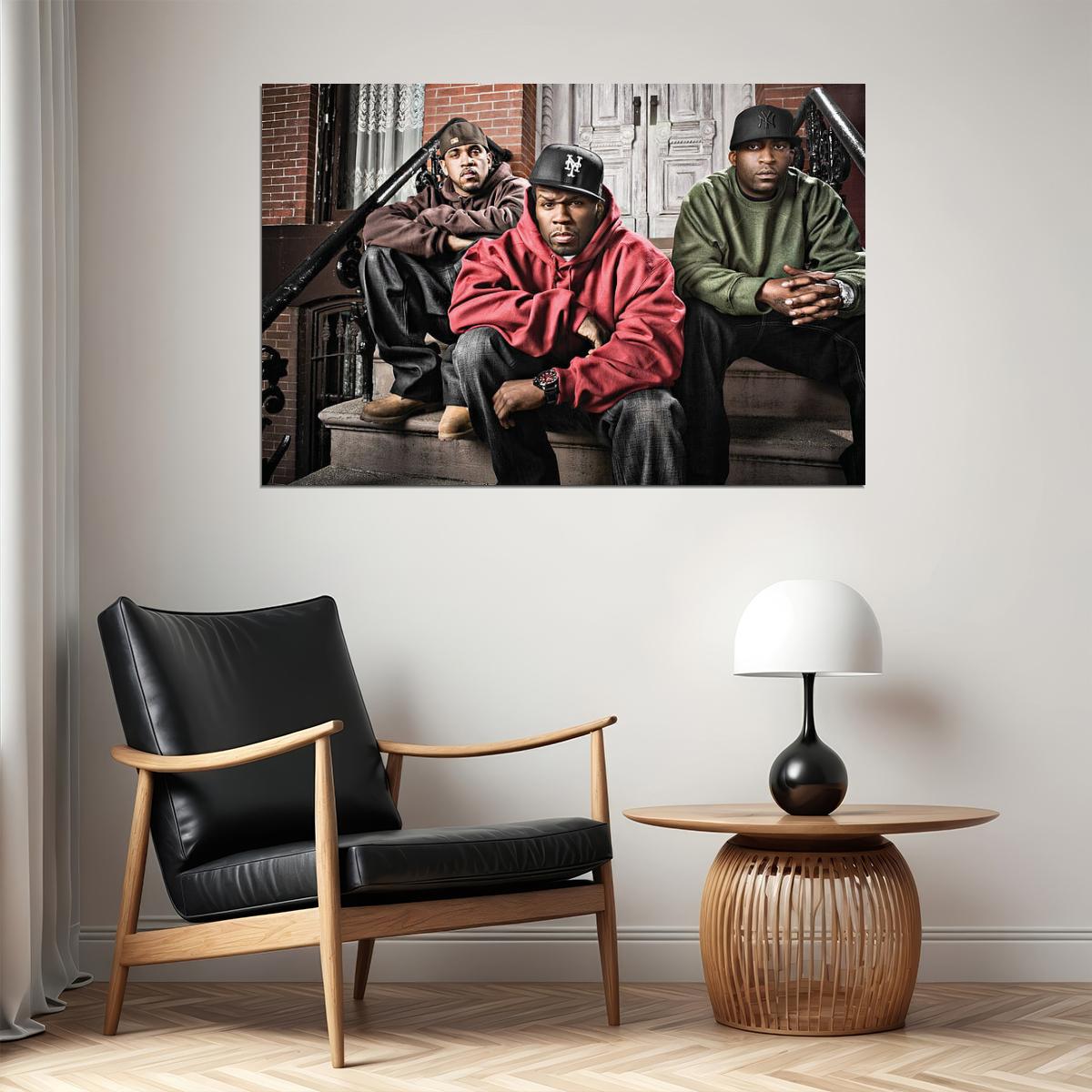 G-unit Poster Hip-hop Music Wall Art Rap Group 50 Cent Lloyd Banks Tony Yayo Print