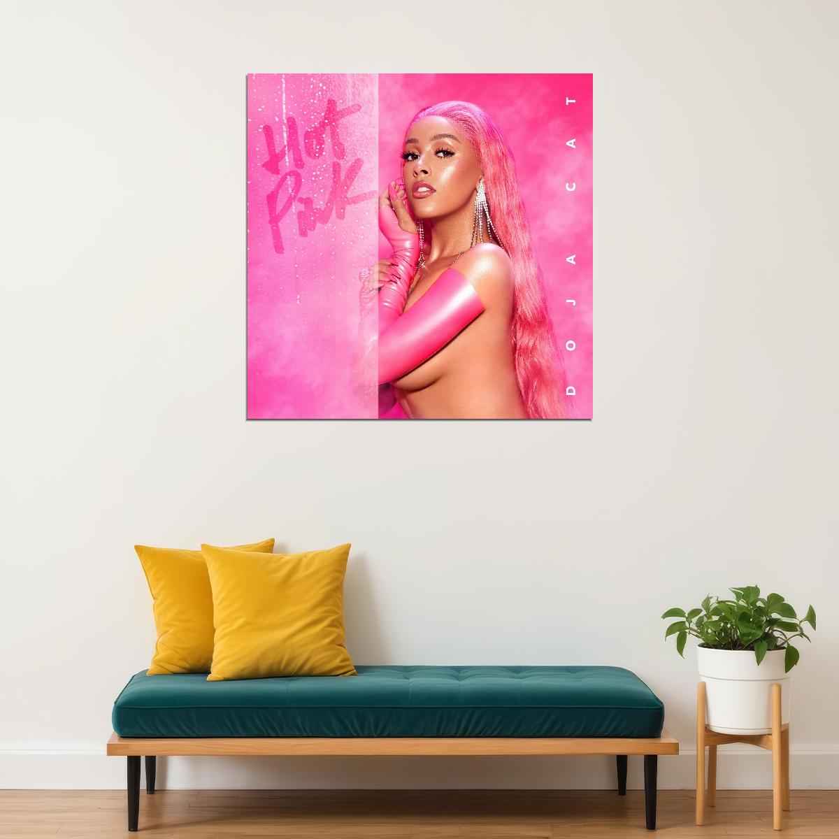 Doja Cat Poster Pop Music Wall Art Singer-songwriter Print - xonomax