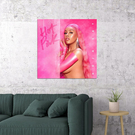 Doja Cat Poster Pop Music Wall Art Singer-songwriter Print - xonomax
