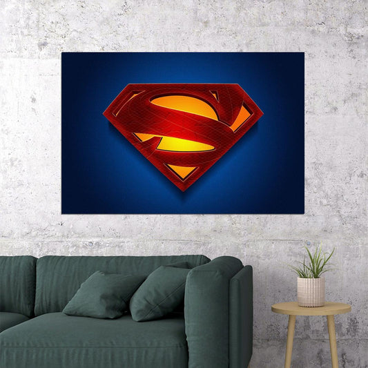 Superman Movie Poster Iconic Dc Superhero Wall Art - xonomax