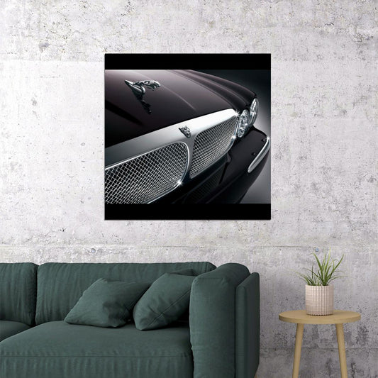 Jaguar Supercar Poster Sports Vehicle Wall Art Luxury Sports Car Print - xonomax