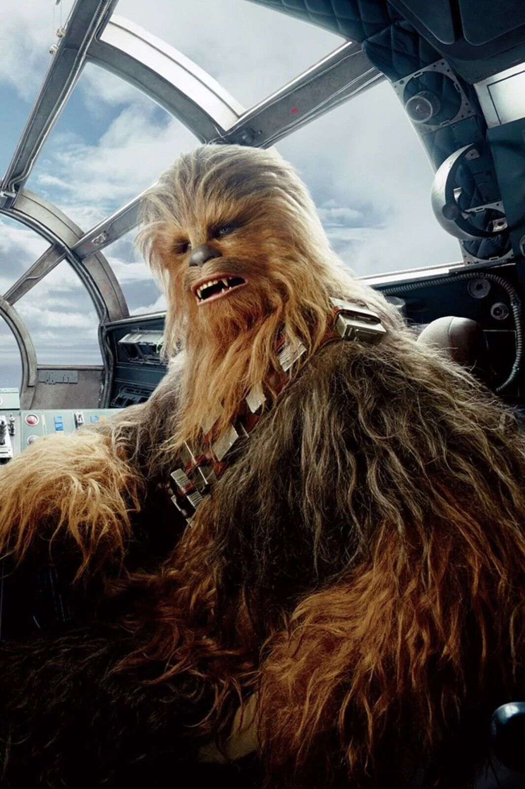 Star Wars Chewbacca Sci-fi Movie Poster