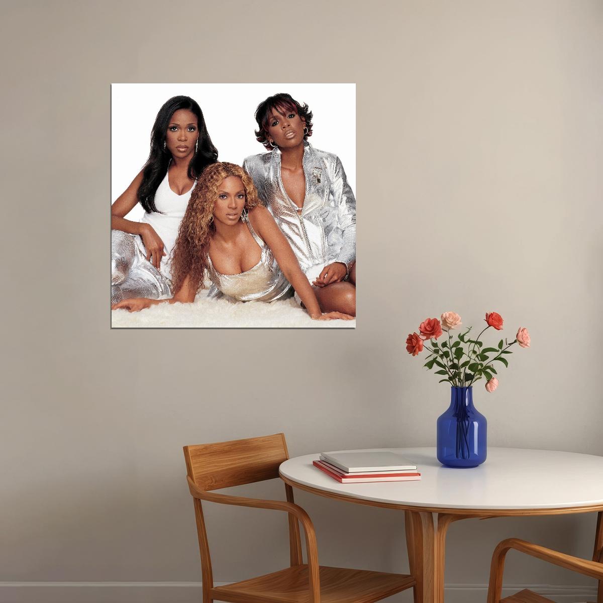 Destiny's Child Album Cover Art R&b Music Poster Girl Group Music Print - xonomax