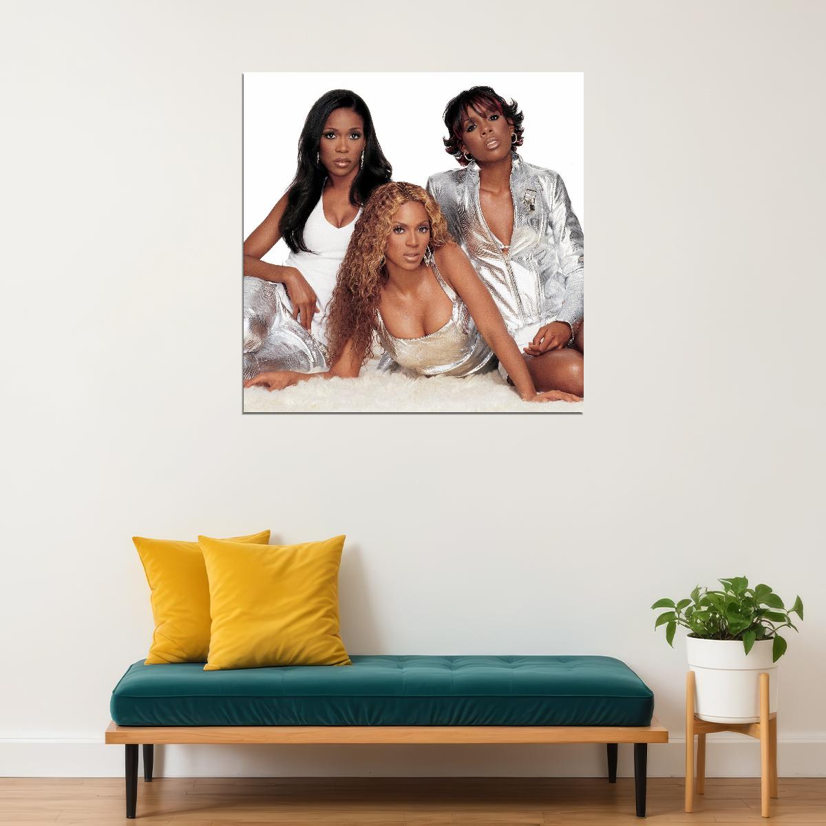 Destiny's Child Album Cover Art R&b Music Poster Girl Group Music Print - xonomax