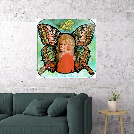 Dolly Parton Poster Country Music Legend Wall Art Singer-songwriter Print - xonomax