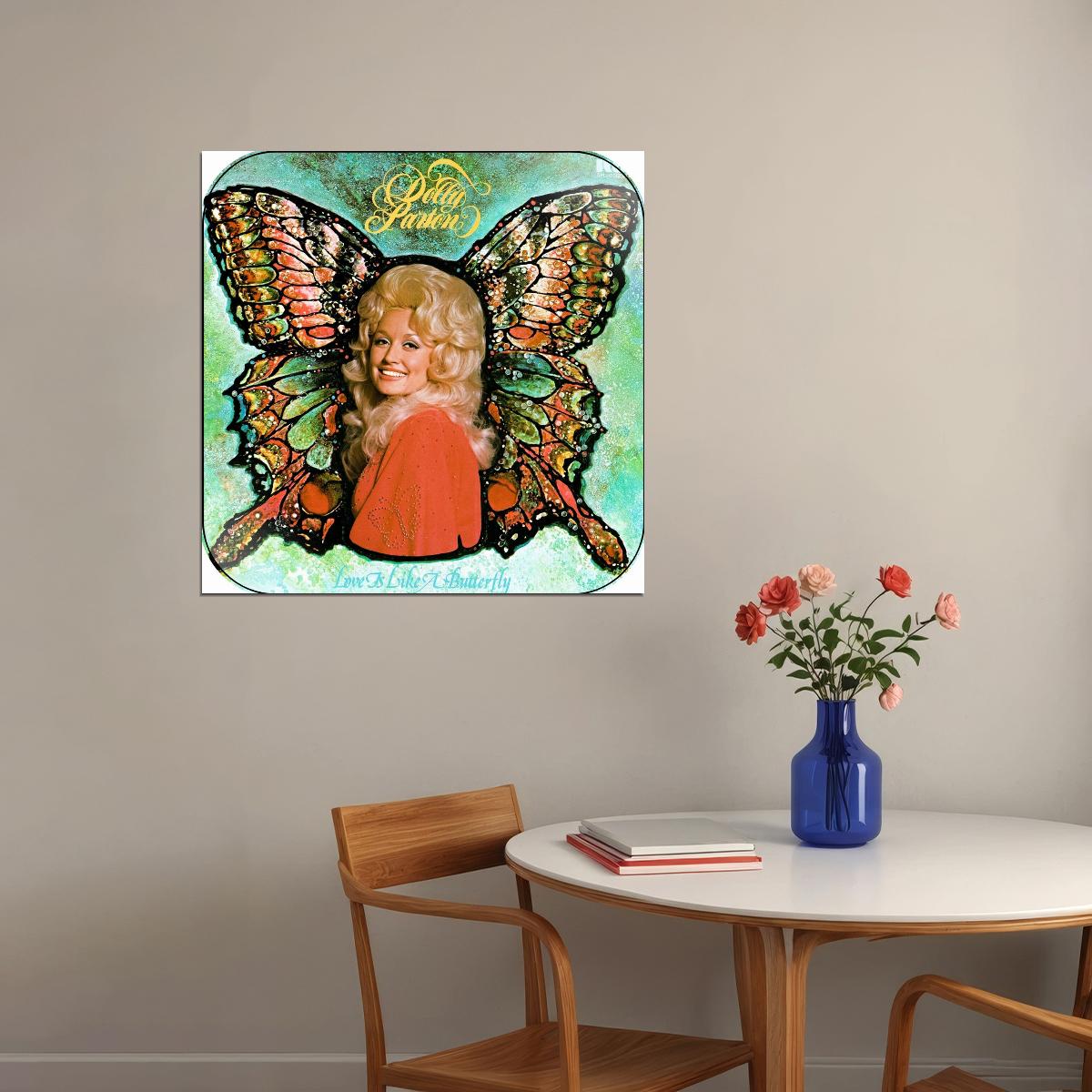 Dolly Parton Poster Country Music Legend Wall Art Singer-songwriter Print - xonomax