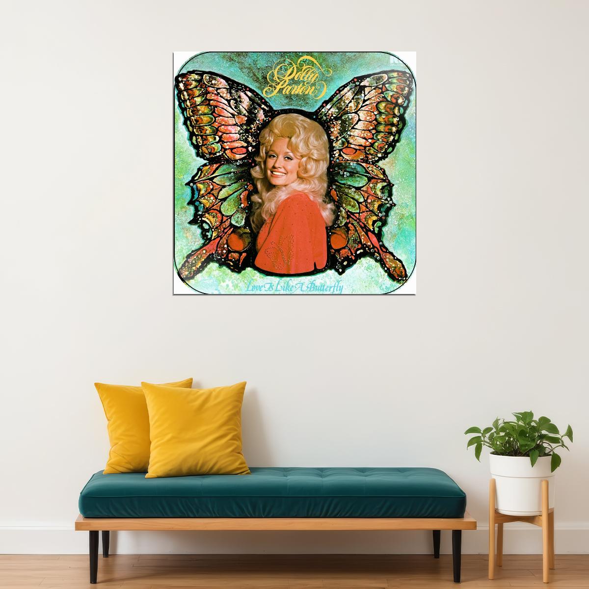 Dolly Parton Poster Country Music Legend Wall Art Singer-songwriter Print - xonomax