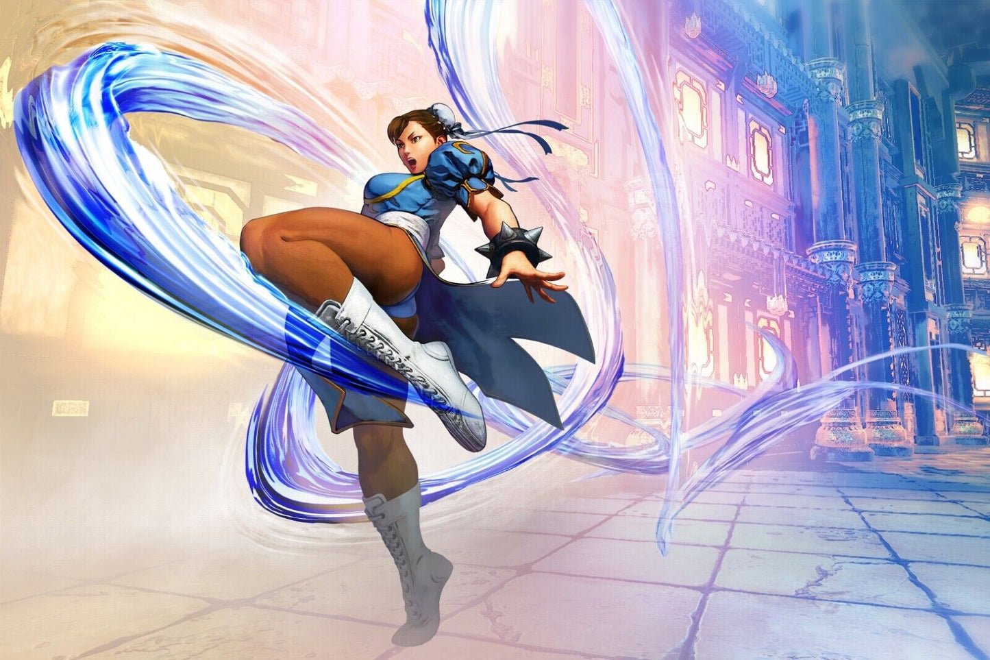 Street Fighter Chun-li Fighting Video Game Poster Gamer Wall Art - xonomax