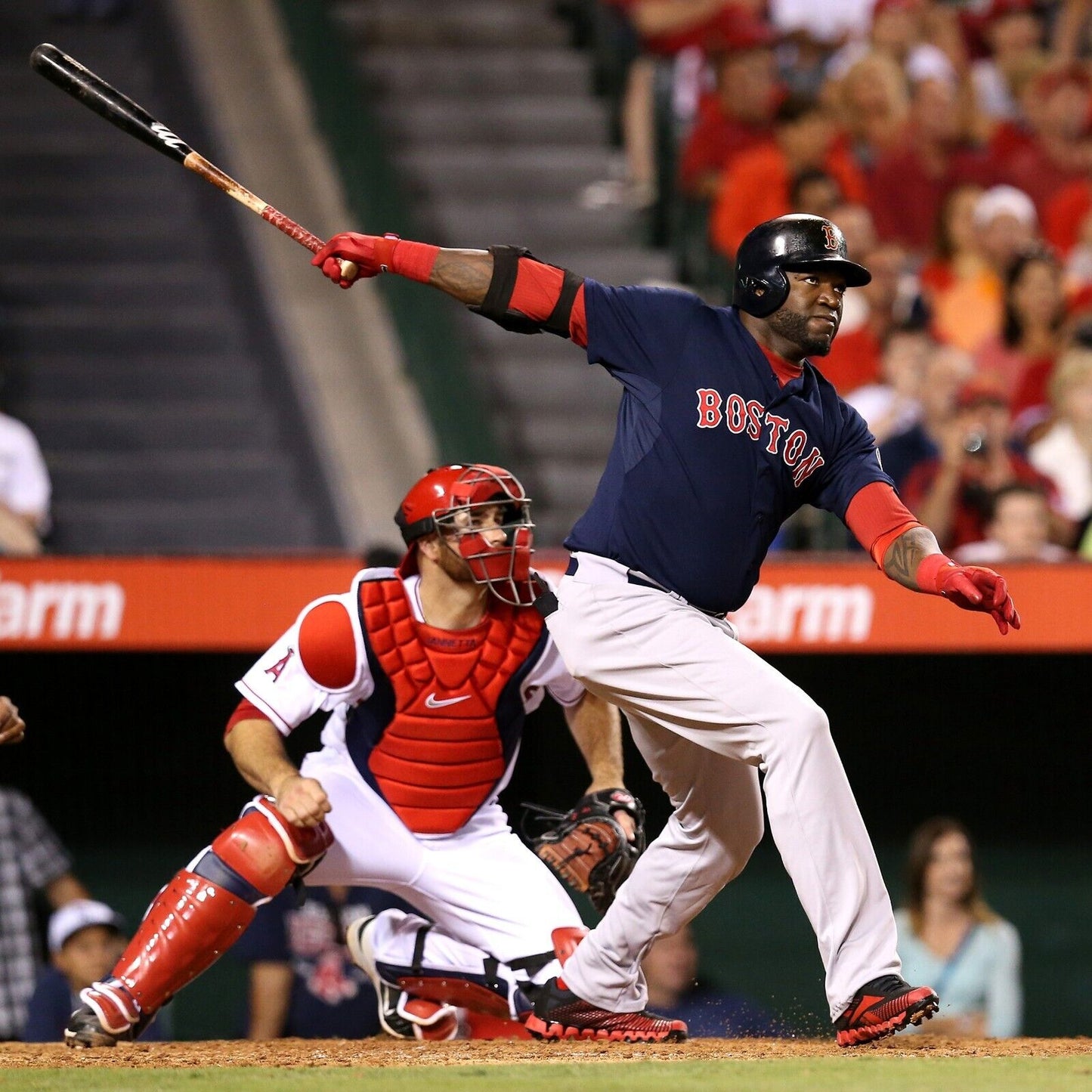 David Ortiz Big Papi Baseball Poster Mlb Legend Wall Art Boston Red Sox Sports Print - xonomax