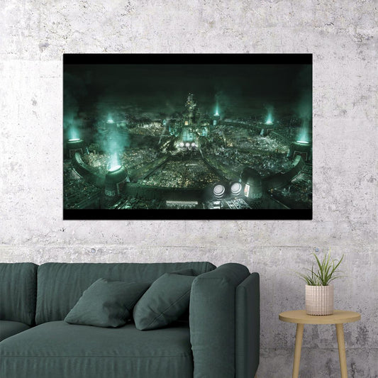 Final Fantasy Vii Poster Video Game Art Wall Art Classic Rpg Print - xonomax