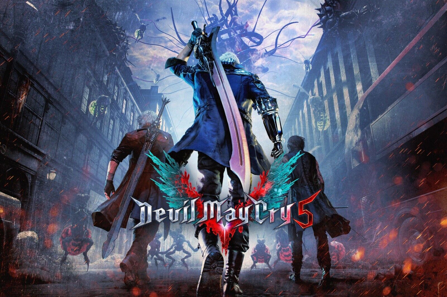 Devil May Cry Video Game Poster Action Adventure Wall Art Gaming Print - xonomax