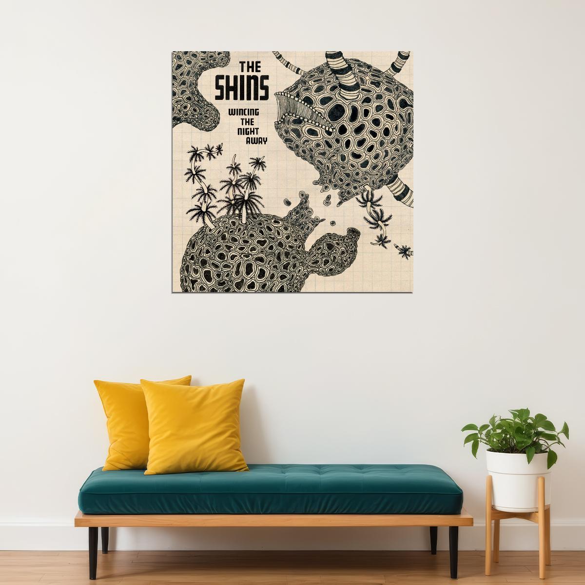 The Shins Album Cover Art Music Poster Iconic Indie Rock Band Print - xonomax
