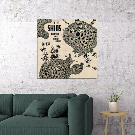 The Shins Album Cover Art Music Poster Iconic Indie Rock Band Print - xonomax