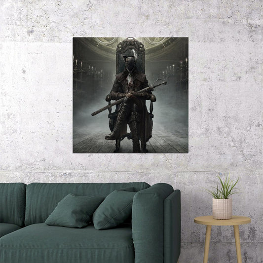 Bloodborne Video Game Poster Action Rpg Wall Art Gothic Horror Gaming Print - xonomax